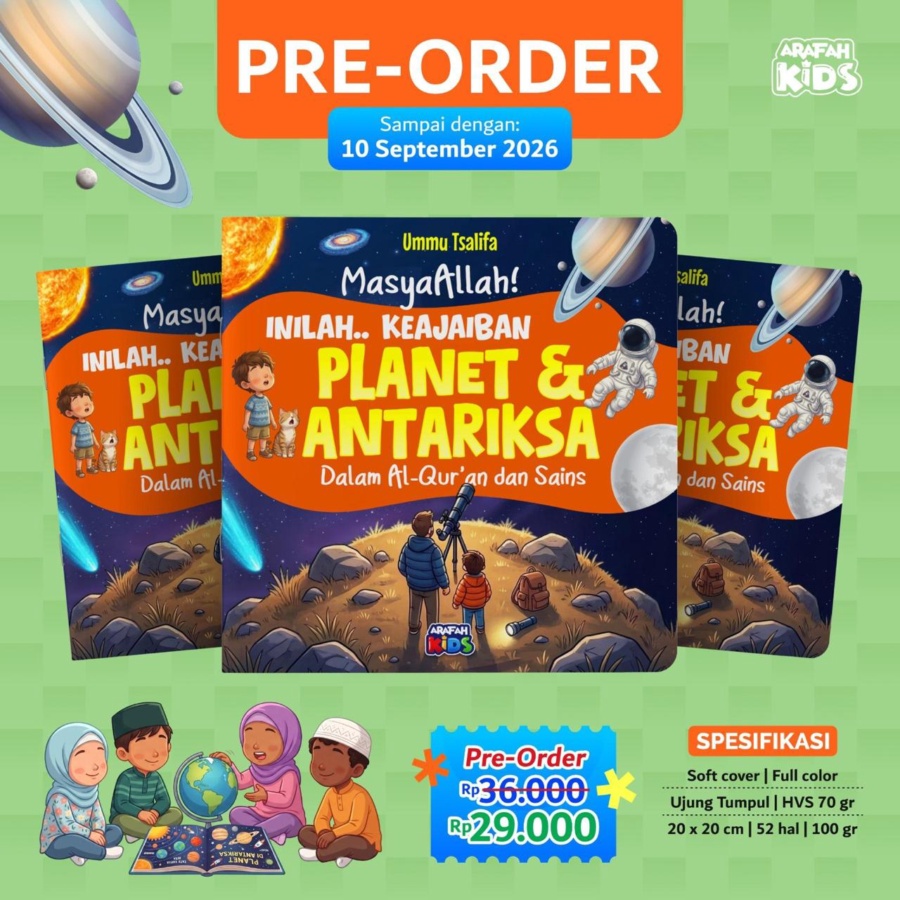 [Arafah Kids] Maasya Allah! Inilah.. Keajaiban Planet dan Antarikasa Dalam Al Qur'an dan Sains