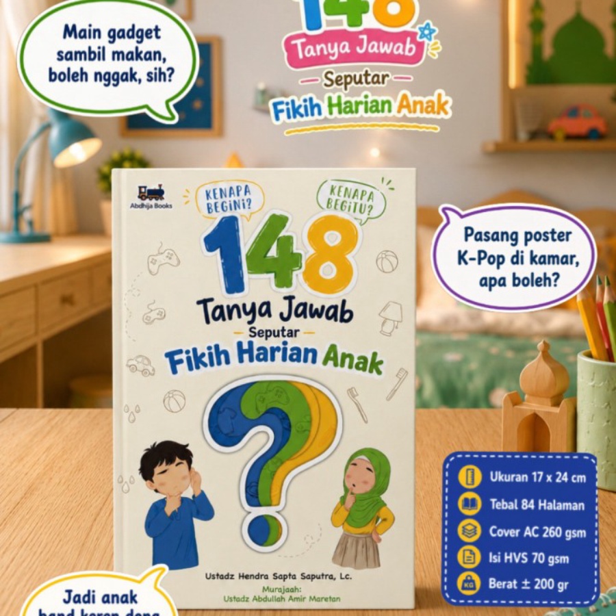[Abdhija] 148 Tanya Jawab seputar Fikih Harian Anak
