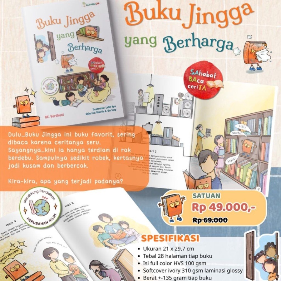 Seri Setiap Benda Punya Cerita : Buku Jingga yang Berharga