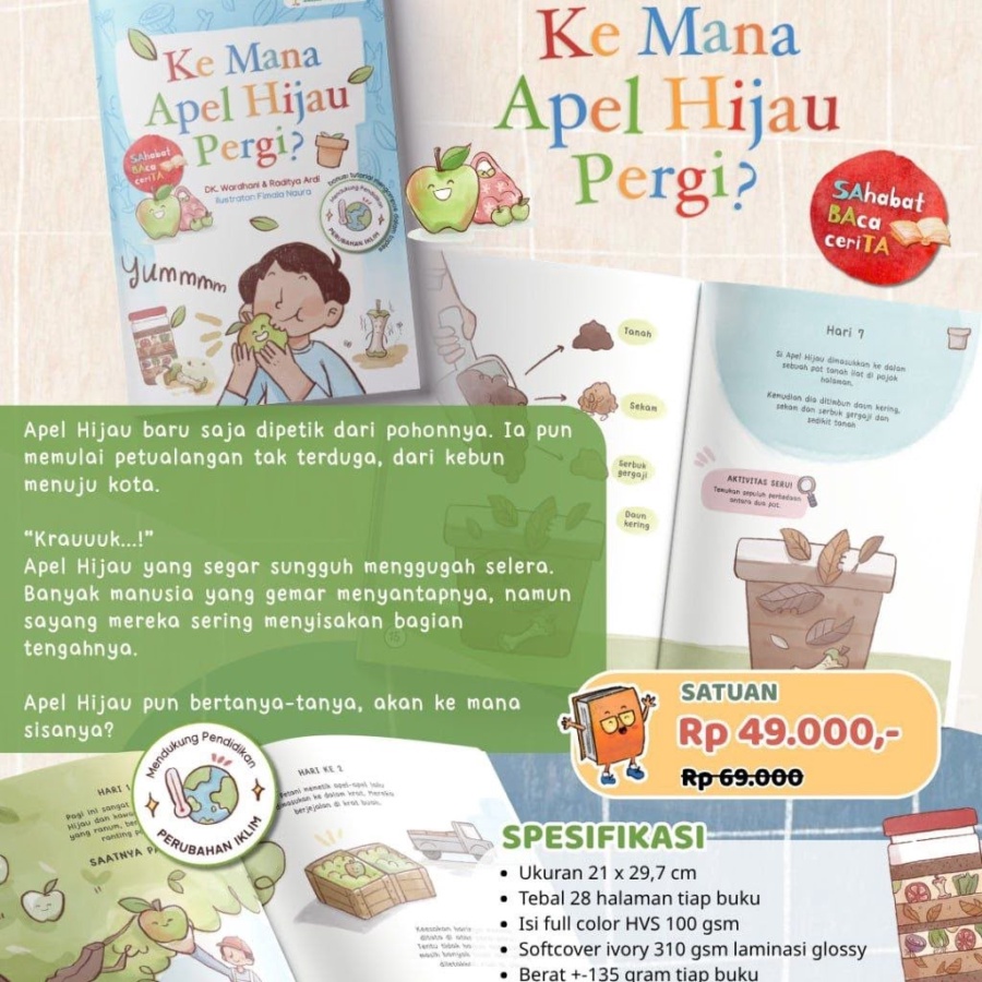 Seri Setiap Benda Punya Cerita: Kemana Apel Hijau Pergi?